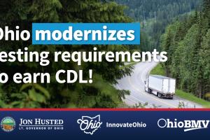 Ohio BMV Modern CDL Test Requirements