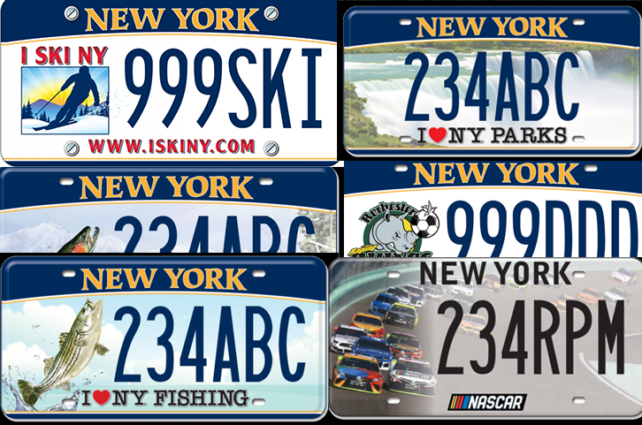 NY DMV ANNOUNCES NEW CUSTOM PLATES NOW AVAILABLE FOR SALE | DMV ...