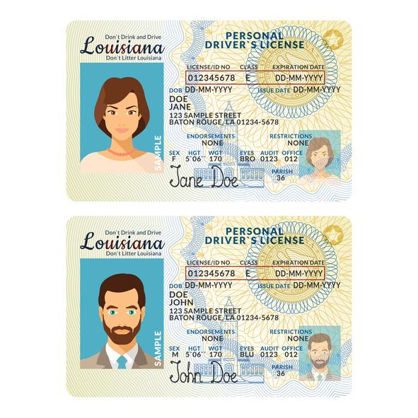 Louisiana Changing Expiration Length of ID; Increasing Fees for